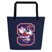 Swarm Large Tote Bag Navy