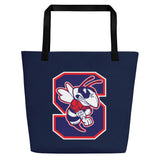 Swarm Large Tote Bag Navy