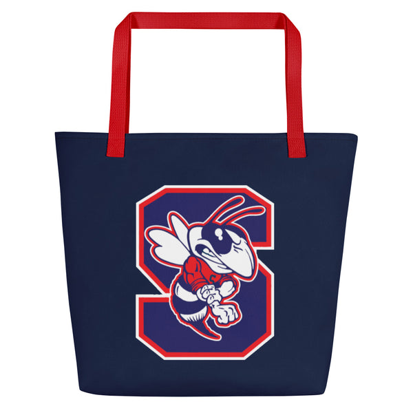Swarm Large Tote Bag Navy