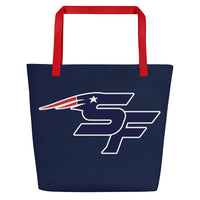 Southside Freedom Large Tote Bag Navy