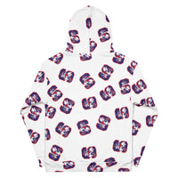 Swarm Flying Jacket Premium Hooded Sweatshirt White