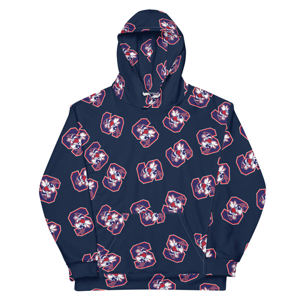 Swarm Flying Jacket Premium Hooded Sweatshirt NAVY