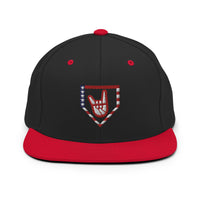 2 Down Baseball Freedom Snapback Hat