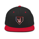 2 Down Baseball Freedom Snapback Hat