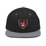 2 Down Baseball Freedom Snapback Hat