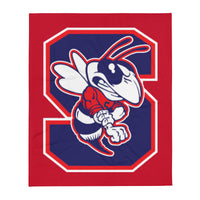 Swarm Throw Blanket Red