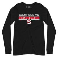 Southside MS Baseball Long Sleeve Tee