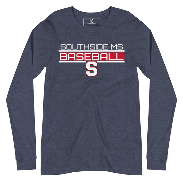 Southside MS Baseball Long Sleeve Tee