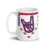 2 Down Baseball FREEDOM MUG