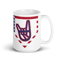 2 Down Baseball FREEDOM MUG