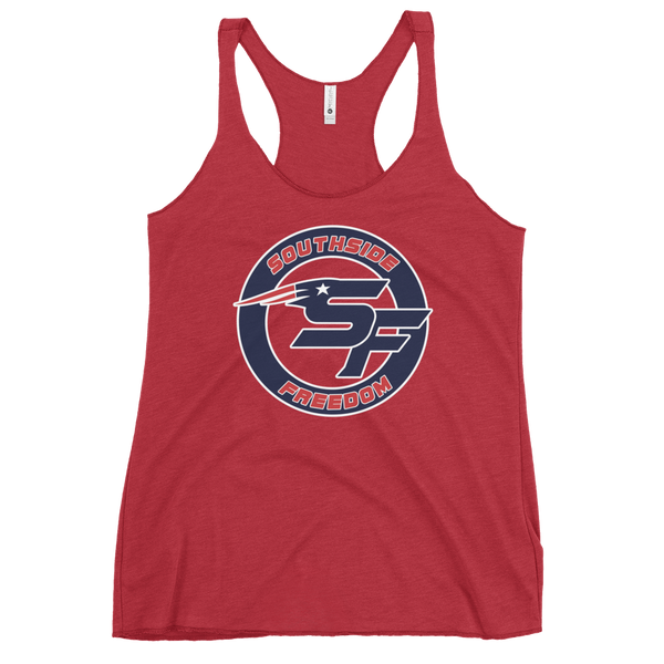 Southside Freedom Circle Ladies Racerback Tanktop
