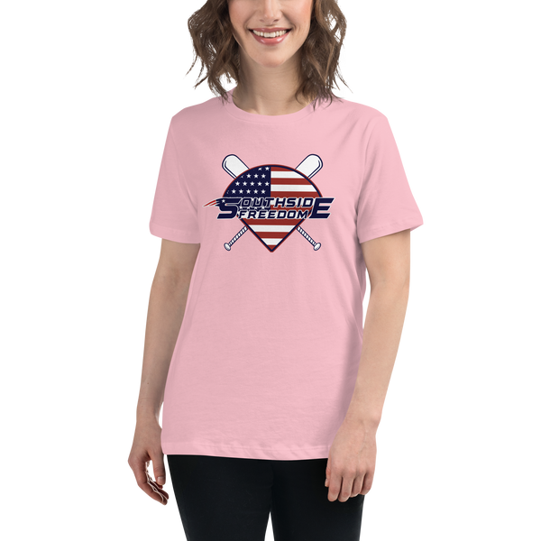 Southside Freedom Crossbats Ladies Relaxed T-Shirt