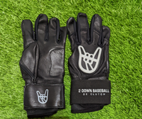 PUREGRIT: ONYX Series BLACK Batting Gloves