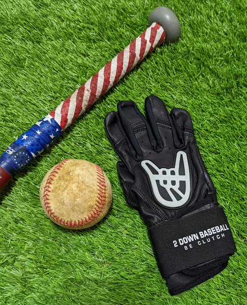 PUREGRIT: ONYX Series BLACK Batting Gloves