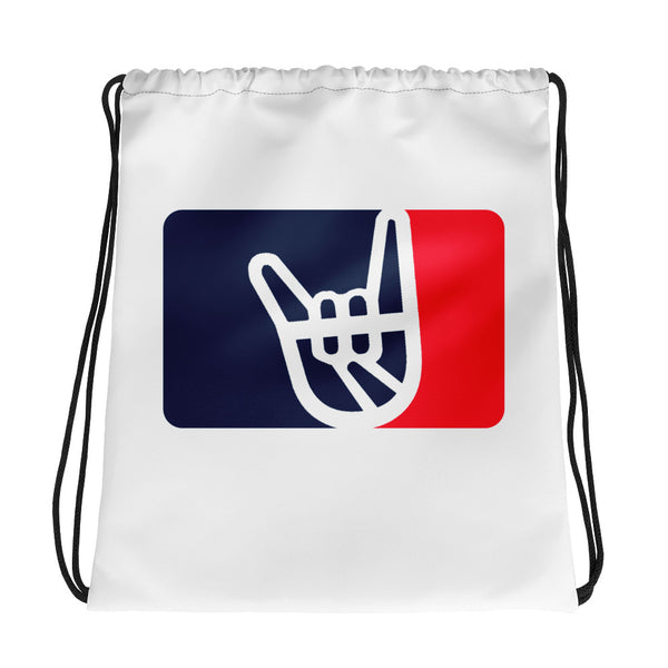 2 Down Baseball THE SHOW Drawstring bag