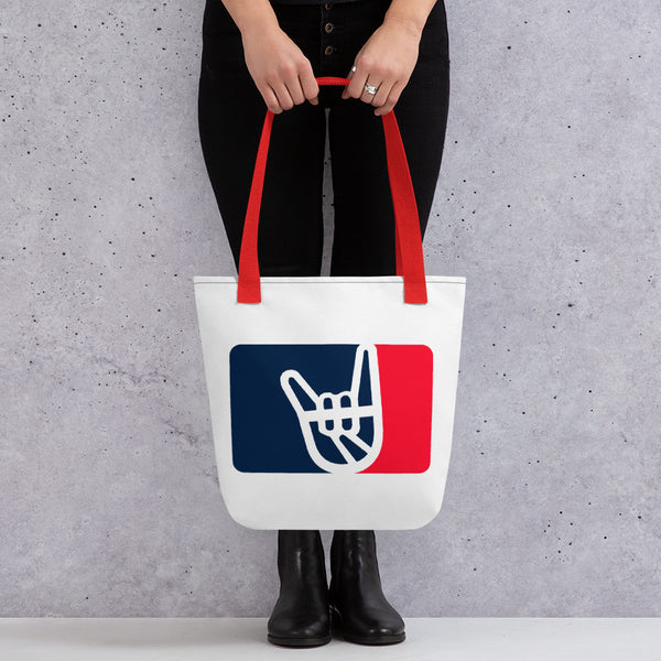 2 Down Baseball THE SHOW Tote Bag