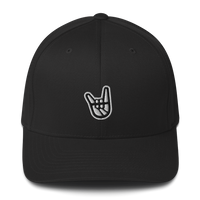 2 Down Baseball Logo Flexfit Hat