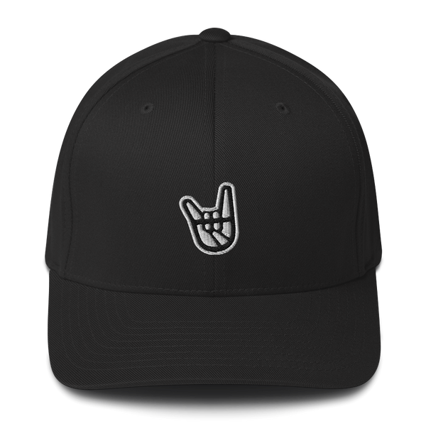 2 Down Baseball Logo Flexfit Hat