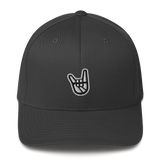 2 Down Baseball Logo Flexfit Hat