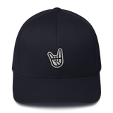2 Down Baseball Logo Flexfit Hat