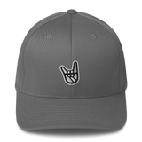 2 Down Baseball Logo Flexfit Hat