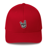 2 Down Baseball Logo Flexfit Hat