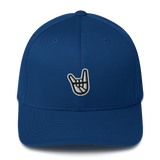 2 Down Baseball Logo Flexfit Hat