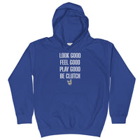 2 Down Baseball Look Good Youth Hoodie