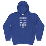 2 Down Baseball Look Good Youth Hoodie