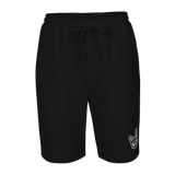 2 Down Baseball Embroidered Logo Men's fleece shorts