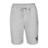 2 Down Baseball Embroidered Logo Men's fleece shorts