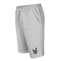 2 Down Baseball Embroidered Logo Men's fleece shorts