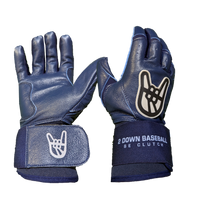 PUREGRIT: OLD GLORY Series NAVY Long Cuff Batting Gloves