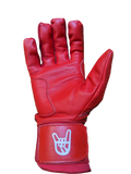 PUREGRIT: OLD GLORY Series RED Long Cuff Batting Gloves