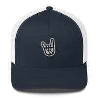 2 Down Baseball Logo Mesh Snapback Hat