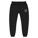 2 Down Baseball Embroidered Logo Unisex Fleece Joggers