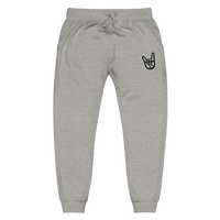 2 Down Baseball Embroidered Logo Unisex Fleece Joggers