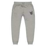 2 Down Baseball Embroidered Logo Unisex Fleece Joggers