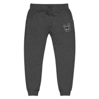 2 Down Baseball Embroidered Logo Unisex Fleece Joggers