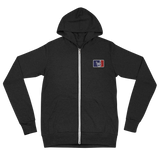 2 Down Baseball THE SHOW zip hoodie