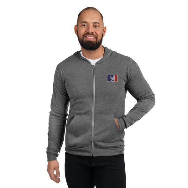 2 Down Baseball THE SHOW zip hoodie