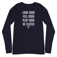 2 Down Baseball Look Good Long Sleeve Tee