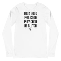 2 Down Baseball Look Good Long Sleeve Tee