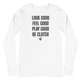 2 Down Baseball Look Good Long Sleeve Tee
