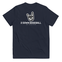 2 Down Baseball Logo Youth Tee